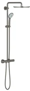 GROHE Euphoria XXL Regendoucheset Opbouw - hoofddouche 31cm - handdouche rond - brushed hard graphite 26075al0