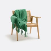 Plaid met franjes, Basalm