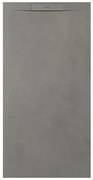 Zenon Essenza West Douchebak - 120x100cm - antislip - antibacterieel - mineraalmarmer - rechthoek - Ego Greige (taupe) SW1182557 / SW1212353