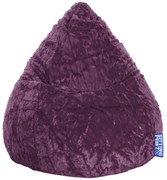 Kinder Zitzak BeanBag Fluffy L - Aubergine