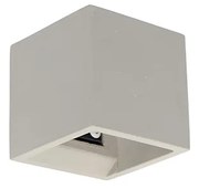 Industri�le wandlamp beton met lichteffect - Box