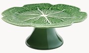 Handbeschilderde taartplateau Cabbage