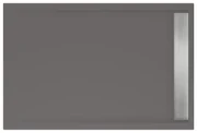 Xenz Easy-Tray douchebak 110x90x5cm antraciet