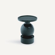 Acacia bijzettafel met glanzende afwerking Glossy