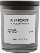 Geurkaars Deep Forest (oranje, witte roos, cederhout & patchouli)