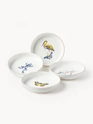 Pastaborden Flamboyante, set van 4