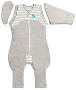 Love to Dream Babydoek Swaddle Up Transition Suit fase 2 M grijs