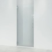 Marenza Neptune Douchedeur - 100x200cm - profielloos - veiligheidsglas - anti kalk - chroom 6211WWM100