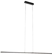 Eettafel / Eetkamer Moderne zwarte hanglamp 150 cm incl. LED - Banda Design, Modern Binnenverlichting Lamp