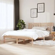 vidaXL Bedframe massief grenenhout 120x200 cm