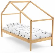 Caban bed in massief dennenhout met lattenbodem Spidou