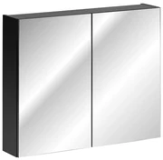 Comad Santa Fe Black spiegelkast 80cm