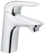 GROHE Wave New waterbesparende wastafelkraan M size ES met push open garnituur chroom 23583001