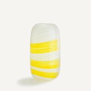 Flesvaas van geblazen glas, H32,5 cm, Stine