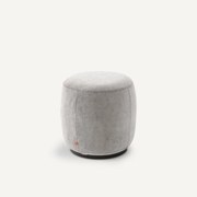 Voetsteun van stonewashed fluweel, Rosebury, ontwerp E. Gallina