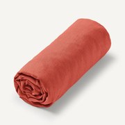 Hoeslaken in gewassen linnen, Elina voor dikke matras