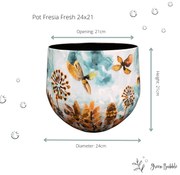 Designed by Lammie Pot Fresia Fresh