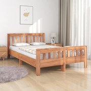 vidaXL Bedframe massief teakhout 120x200 cm