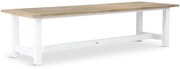 Dining Tuintafel rechthoekig 300 x 100 cm Wit Los Angeles