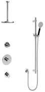 Hotbath Cobber IBS20 Regendoucheset inbouw - 30cm plafondarm - 20cm ronde hoofddouche - 3 standen handdouche - glijstang - chroom IBS20CR137