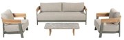 Varenna stoel bank loungeset 4 delig  keramiek olive 4 Seasons Outdoor