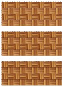 vidaXL Terrastegels 30 x 30 cm Acacia set van 30