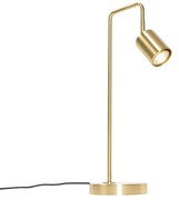 Smart tafellamp messing verstelbaar incl. Wifi GU10 - Jav
