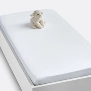 Hoeslaken voor babybed in effen biokatoen, Scenario