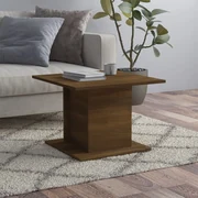 vidaXL Salontafel 55,5x55,5x40 cm spaanplaat bruineikenkleurig