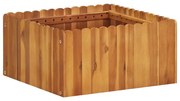 vidaXL Plantenbak verhoogd 50x50x25 cm massief acaciahout