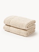 Handdoek Luxe met gestreepte rand, in verschillende formaten