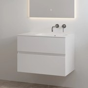Best Design Splash badkamermeubel 80cm zonder kraangat wit glans