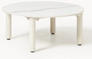 Ronde tuin salontafel Sienna met marmerlook