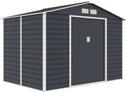 Lahti metalen gereedschapshuis 2,8 x 1,9 m Store Boss antraciet