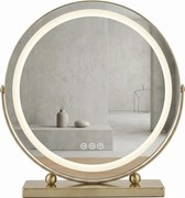 LED Spiegel MAKE-UP L.Gold 50 cm