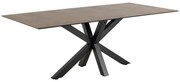 Eettafel Bruin Keramiek 200x100 Cm - 200 X 100cm.