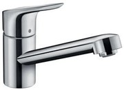 Hansgrohe Focus 1-gats keukenkraan 100 m. 360° draaibare uitloop chroom 71818000