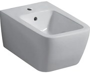 Geberit iCon Square wandbidet 35x54x26cm gesloten vorm met overloop wit 231910000