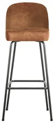 BePureHome Vogue Lederen Barstoel Cognac 80 Cm