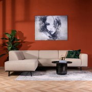 BePureHome Statement Hoekbank Boucle Beige Links