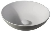 By Goof Waskom - opbouw - 38.5x13.8x38.5cm - Solid surface - Rond - Mat Greige JBS6366