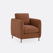 Fauteuil mêlee polyester, Loméo