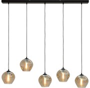 Goossens Hanglamp Devant, Hanglamp met 5 lichtpunten