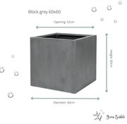Pot Block Grey