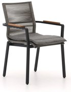 Dining tuinstoel | Bellagio Marudo | Rope (touw) | Grijs | Stapelbaar | Kees Smit Tuinmeubelen