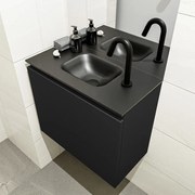 Mondiaz Olan 60cm toiletmeubel urban met wastafel urban midden 1 kraangat