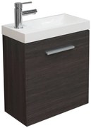 Mueller Emma toiletmeubel houtnerf grijs 50x25x50cm