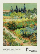 Kunstreproductie The Garden at Arles (1888), Vincent van Gogh