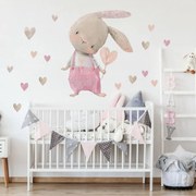 INSPIO Babystickers - Konijntjes in de kinderkamer