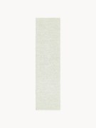 Handgeweven indoor & outdoor loper Rika met vintage ruitjesmotief